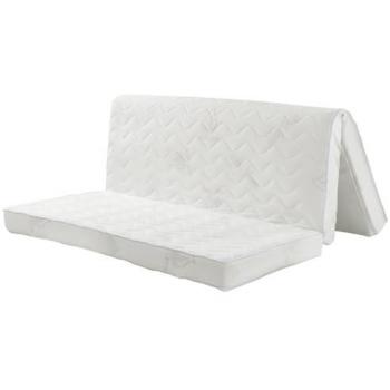 Colchón de espuma para sofá cama acordeón con aloe vera FIESTA de NATUREA 12 cm de grosor - 140x190 cm