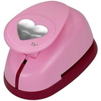 efco Perforadora L Corazón 36 x 31 mm, Rosa, 20 x 10 x 4 cm