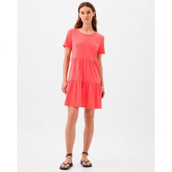Vestido de mujer mini con volantes y mangas cortas GAP