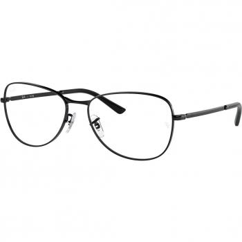 Ray-Ban RX3733V 2509 Unisex Pilot Eyeglasses Black Size 54 with Blue Light Block