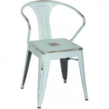 SuperStudio lo+demoda Antique Greek Silla, Acero, Azul Claro, 81.5x47x53.5 cm, 2 Unidades