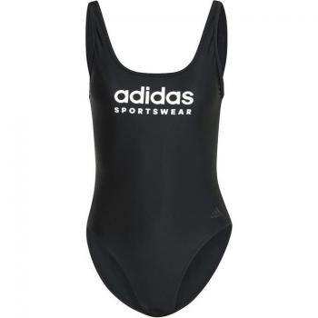 Bañador de natación Adidas Sportswear U-Back mujer negro, talla 44