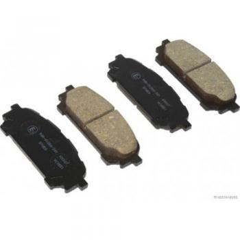 Juego de 4 pastillas de freno traseras Jakoparts para Subaru Impreza y Forester (Ref: J3617006)