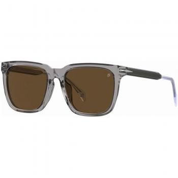 David Beckham Men's Multicolor Transparent Grey/Brown Sunglasses 56MM DB 1120/F/S