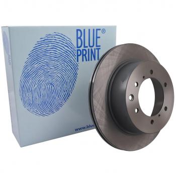 Disco de Freno Trasero Blue Print ADG04368 Ventilado Internamente, Pintado, 6 Agujeros (Juego de 2)