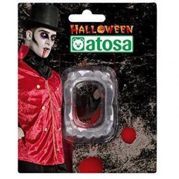 ATOSA dentadura colmillos vampiro halloween