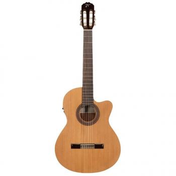Guitarra Clásica Jose Torres JTC-10CE con Previo y Funda de Transporte
