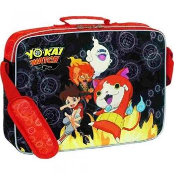 Sportandem Yo Kai Watch Fire Mochila Tipo Casual, 38 cm, Multicolor