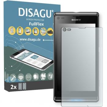 2 Disagu FullFlex protector pantalla para Sony Xperia L protectores de pantalla