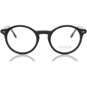 Polo Ralph Lauren PH2260 5001 Armazones y Lentes Recetados para Hombre Negros