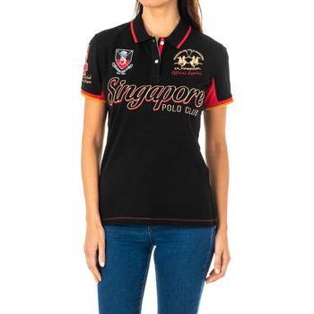 La Martina Polo manga corta cuello de solapa 2WP127 mujer