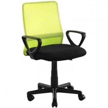 Silla de escritorio MAYA con diseño giratorio y reposabrazos acolchados Home Heavenly