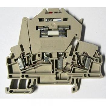 Weidmüller ZSI 2.5 Fuse Terminal Block, Beige, 2.5mm²