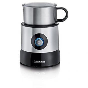 Severin SM 3582 Espumador de Leche de inducción, 500 W, 0.5 litros, Acero Inoxidable, Gris