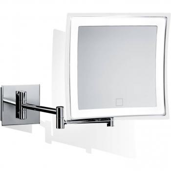 Espejo de Pared LED Cuadrado Decor Walther BS 85 Touch con Acabado Cromado