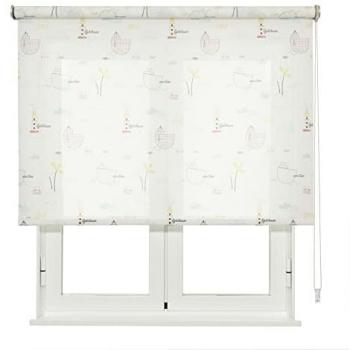 Estor Enrollable Traslúcido Sailor Blanco 165x250cm - Fabricado en España - Garantía 5 Años