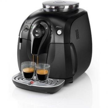 Philips Saeco Cafetera Saeco Xsmall Espresso automática, 1400 W, 1 Liter, Acero Inoxidable, Negro