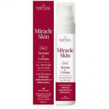 Sérum en Crema 2 en 1 Miracle Skin Antiedad 50 ml Natysal