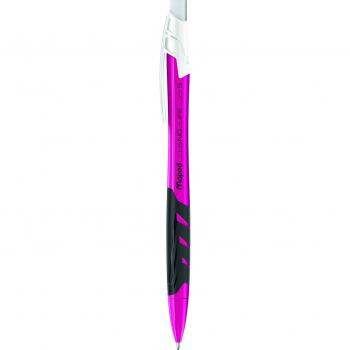 Maped - Accesorios de Escritura - Portaminas Long Life de 0,5 mm - Pack con 3 Unidades - Sistema de Presión Blanda Antideslizante - Sistema de Fácil Recarga - 3 Colores