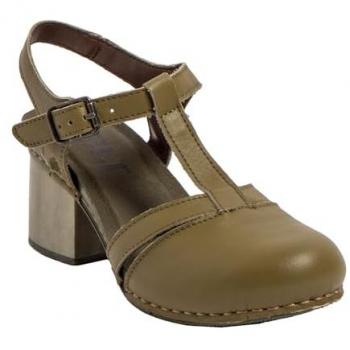 Sandalias de piel Art 1874 I Wish para mujer en color Nappa Bronze con altura de tacón de 6.5 cm, talla 41 EU