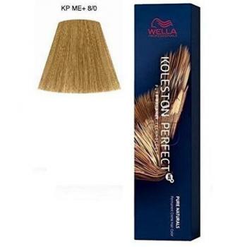Wella Koleston Perfect ME+ Permanent Hair Color 8/0 Intense Light Blonde 60ml