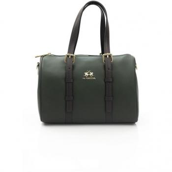 Green CALF Leather Crossbody Bag
