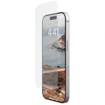 Protector de Pantalla de Cristal Templado UAG para iPhone 16 Pro - Doble Cristal Templado, Anti-Huellas, Ultra Claro, Incluye Kit de Montaje