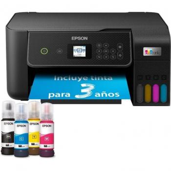 Epson EcoTank ET-2870 A4 Multifunction Inkjet Printer with Wi-Fi, 3-in-1, High Capacity Ink Tanks, 33 ppm