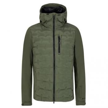 Chaqueta con capucha Protest PRTMalmo verde intenso negro - XL, chaqueta de esquí para hombre, talla XL