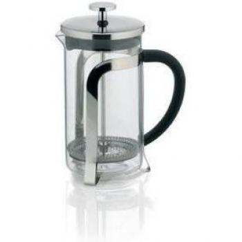 Cafetera de Émbolo Kela Venecia 0,6 L de Vidrio y Acero Inoxidable
