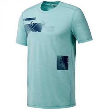Reebok RC Burnout Camiseta, Hombre, Turquesa
