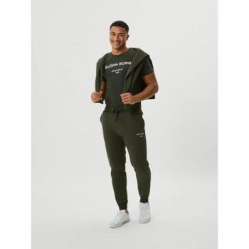 Björn Borg Borg Logo Pants Green, XL