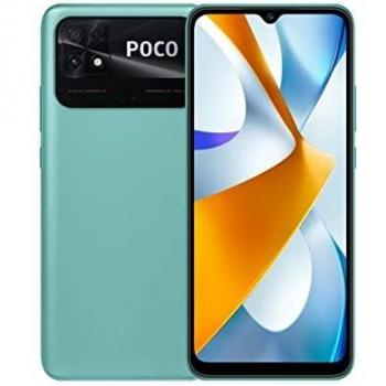 Xiaomi Poco C40 Smartphone 4GB/64GB 6,71 Display 6000mAh 18W Fast Charging (Coral Green