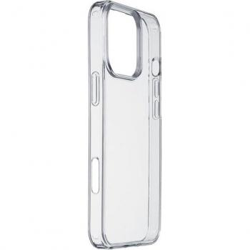 Funda Rígida Transparente Resistente para iPhone 16 Pro Max - Cellularline Clear Strong Case