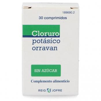 Cloruro Potásico Orravan 30 Comprimidos