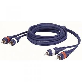 Cable de Audio Estéreo DAP FL24, 3m, 2 RCA Macho / 2 RCA Macho