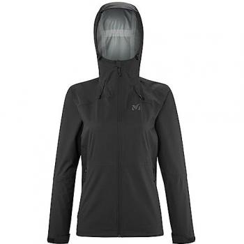 Chaqueta Impermeable Softshell para Mujer Millet Fitz Roy Negra XS