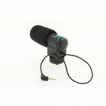 Micrófono estéro Externo Marca vhbw para Panasonic Lumix DMC-FZ62, DMC-FZ70