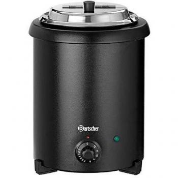 Sopera Calentadora Bartscher 5,4L Inoxidable Negra 300W