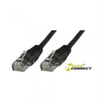 Microconnect Cat6 UTP 0.5m Cable de Red Negro