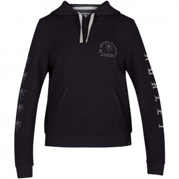 Nike W Hrly Combo Swells Perf Po Sudadera, Mujer, Oil Grey, XS