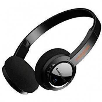 Cascos inalámbricos internos ultraligeros Sound Blaster JAM V2 con Bluetooth 5.0, USB-C, aptX Low Latency, aptX HD, conectividad Multipoint, detección de voz, reducción del ruido y batería de 22 horas