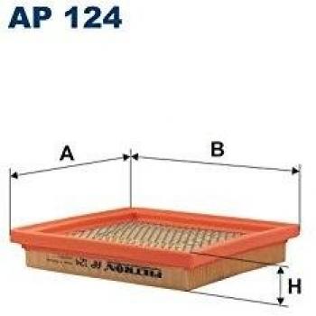 Filtron AP124 Compartimentos de Motor