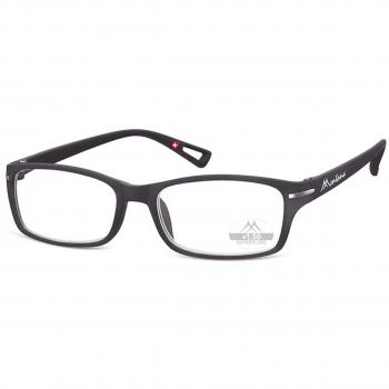 Montana Readers MR76 Armazones para Hombre con Lentes Recetadas de +3.50, Color Negro