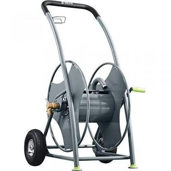 Carro Bobinador Geka Plus P80, Acero Pulverizado, Conexiones G1, Ruedas de Aire