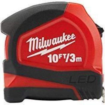 Cinta Métrica LED Milwaukee 3m (12mm) - Magnetica y Precisa