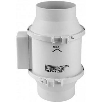 S & p td-mixvent-t - Extractor helicoidal conducto td-160/100nt 35w 2500rpm