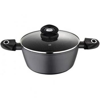 Cacerola Bergner Orion 28x13cm 6.7L Aluminio Forjado Antiadherente