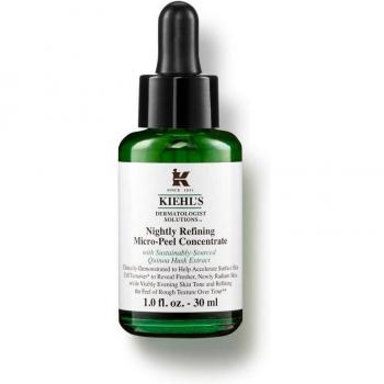 Kiehl's Nightly Refining Micro-Peel Concentrate Serum 30ml - Exfoliating and Brightening Night Treatment for All Skin Types