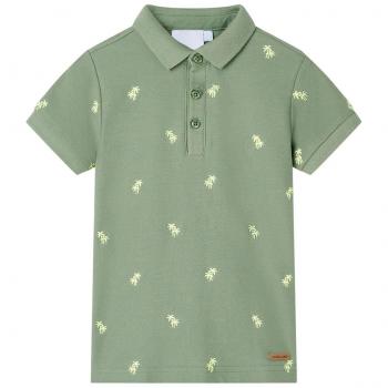 Polo infantil caqui 140